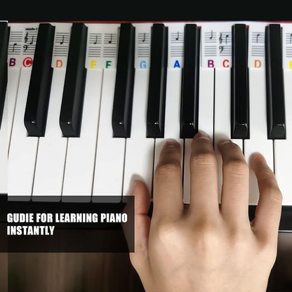 88-Key Silicone Piano Notes