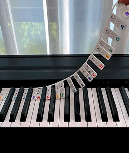 88-Key Silicone Piano Notes