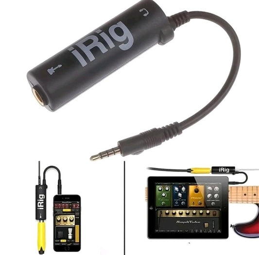 iRig Guitar Interface Converter Adapter for iPhone/iPod Touch/iPad