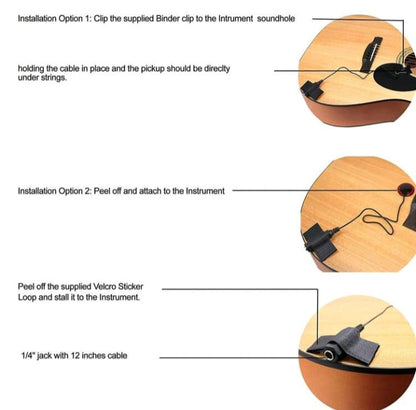 Wingo Piezoelectric Contact Pickup